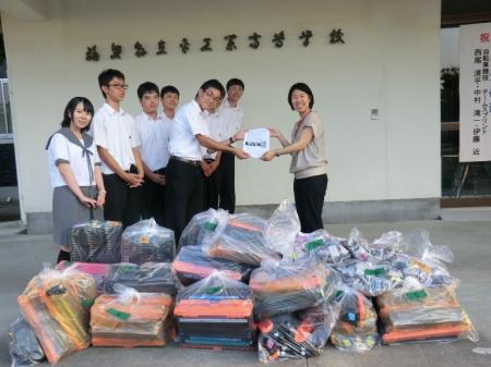 写真：【福島県立平工業高校・生徒会】ステナイ生活に参加しました！