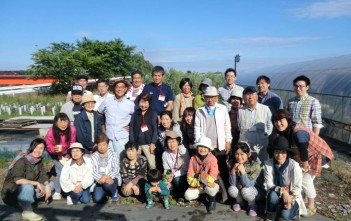 昨年6月に開催した「みんなでいわきVol.6」で訪れた、木田さんの農場