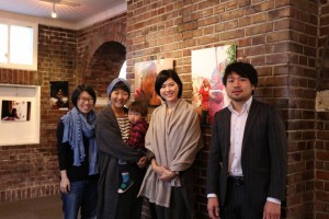 亀山さん&スイくんと国内活動グループメンバーで。