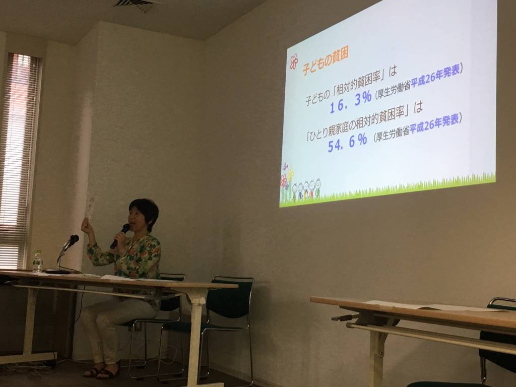 栗林さん講演の様子