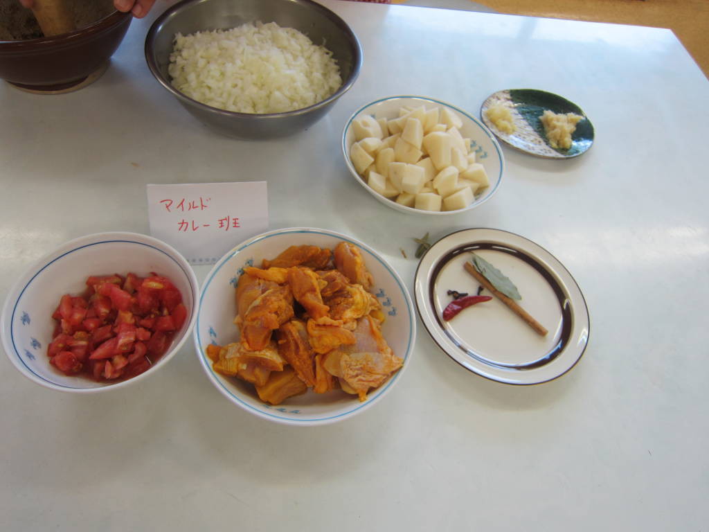 カレーに入れた食材