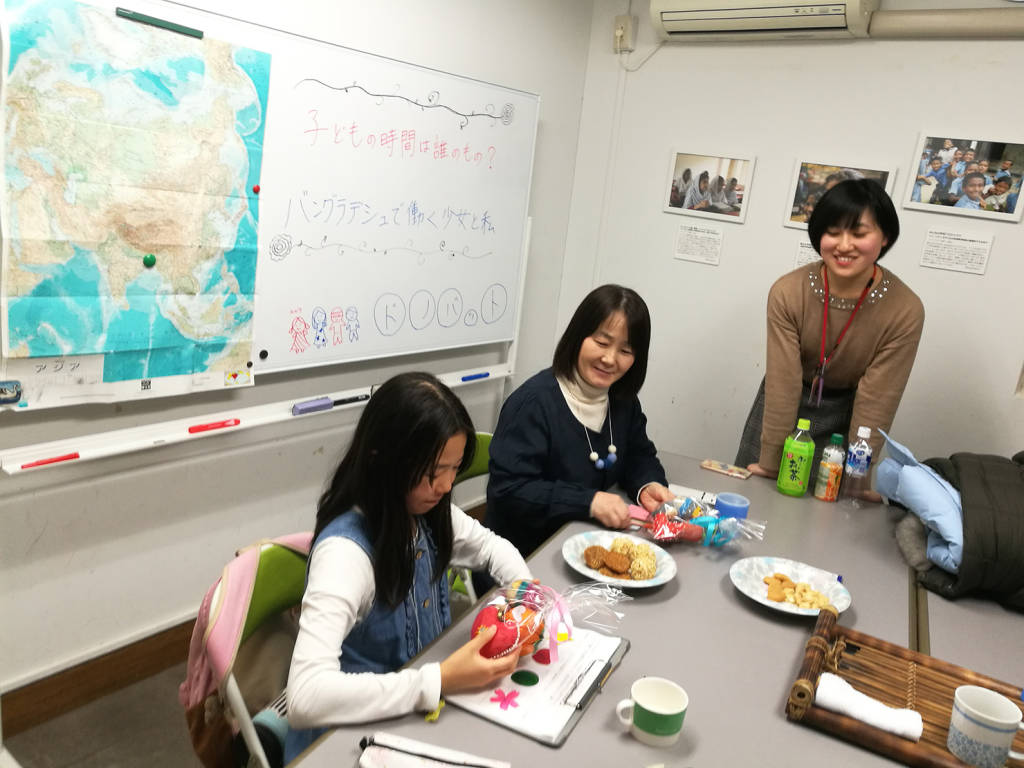 「これバッグにつけたらいいね!」と喜んでいただきました。
