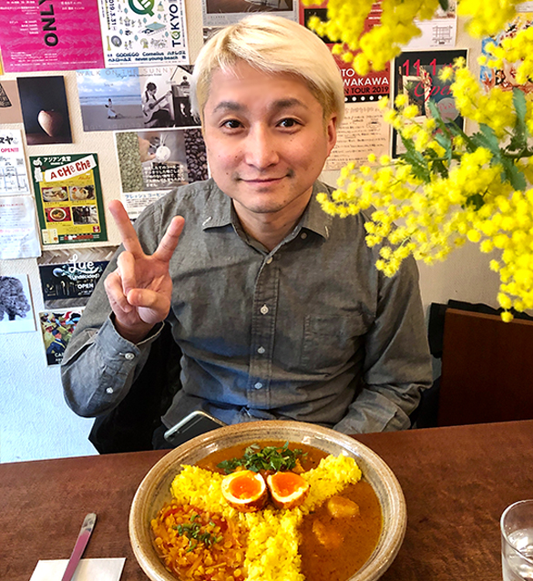 「カレーな著名人にききました」NAOTOさんインタビュー