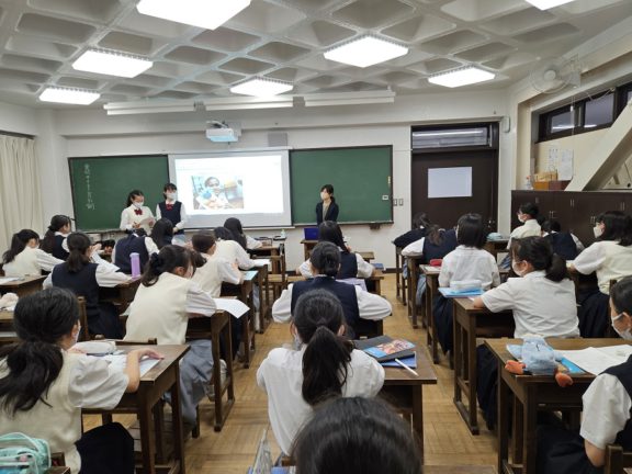 普連土学園講演