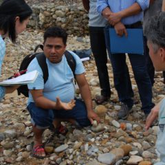 field survey for flood, drr in nepal