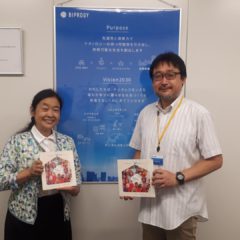 担当の小原様と事務局長の小松
